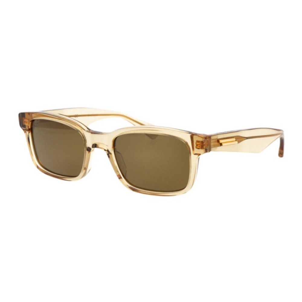 NEW BOTTEGA VENETA UNISEX SUNGLASSES BOTTEGA VENETA BV1146S 004 BROWN EYEWEAR